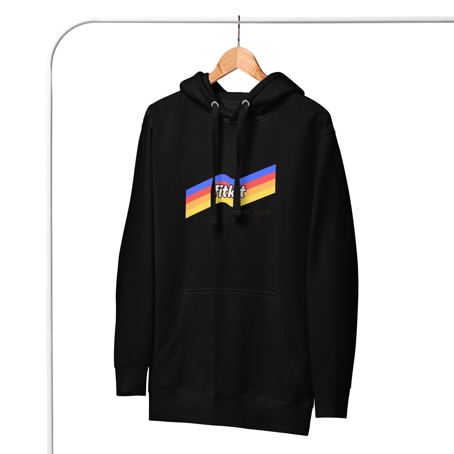 Fitkit Retro Unisex Hoodie