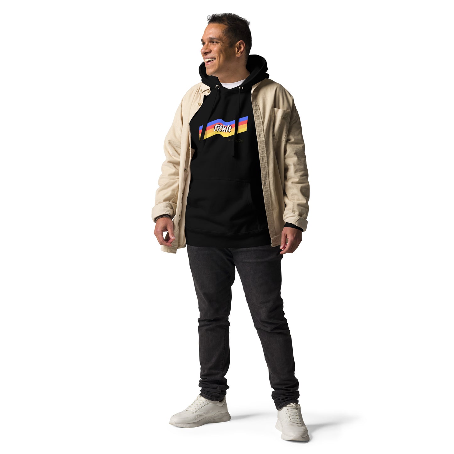 Fitkit Retro Unisex Hoodie