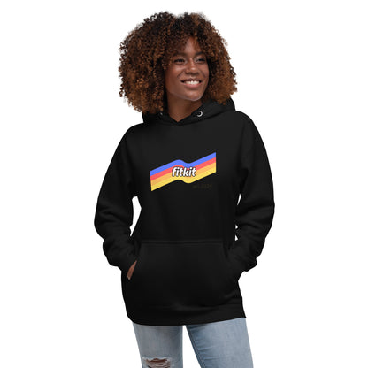 Fitkit Retro Unisex Hoodie