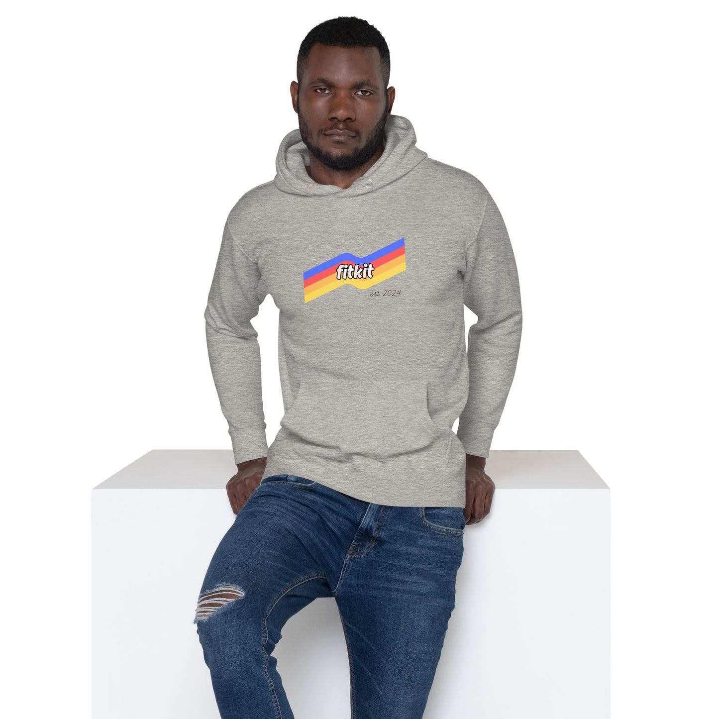 Fitkit Retro Unisex Hoodie