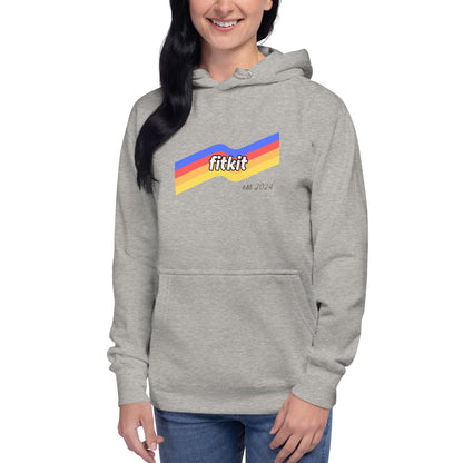 Fitkit Retro Unisex Hoodie