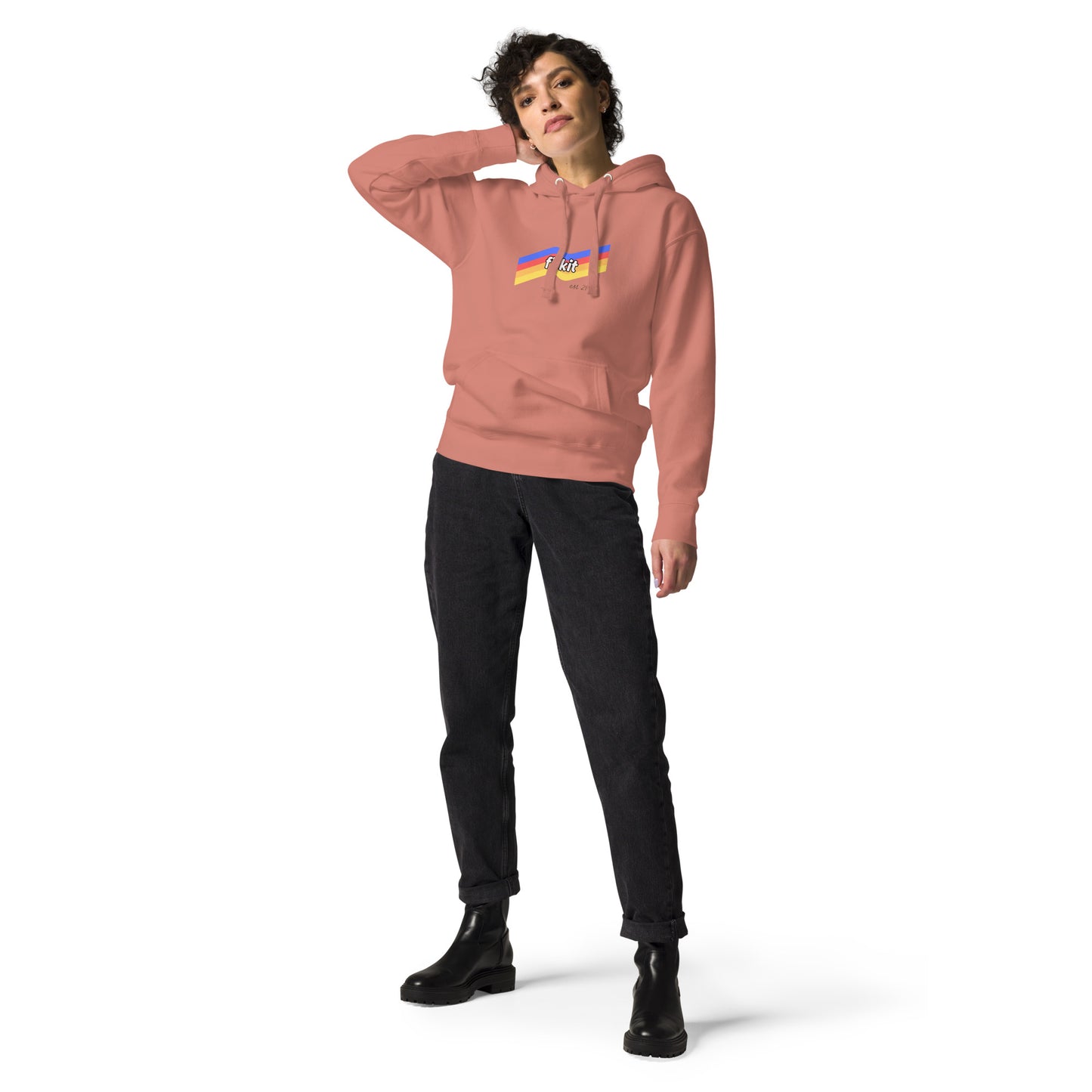 Fitkit Retro Unisex Hoodie