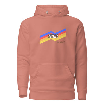 Fitkit Retro Unisex Hoodie