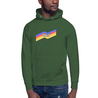 Fitkit Retro Unisex Hoodie