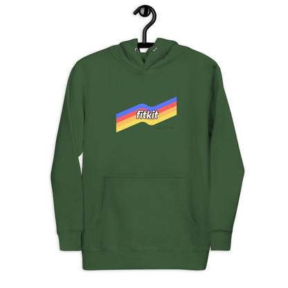 Fitkit Retro Unisex Hoodie