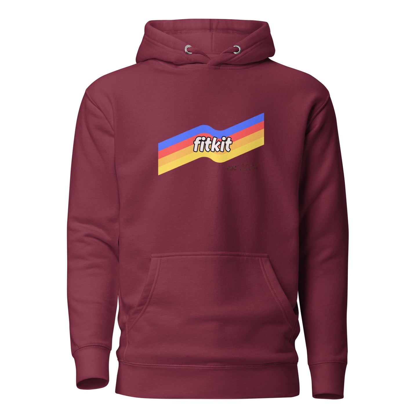 Fitkit Retro Unisex Hoodie