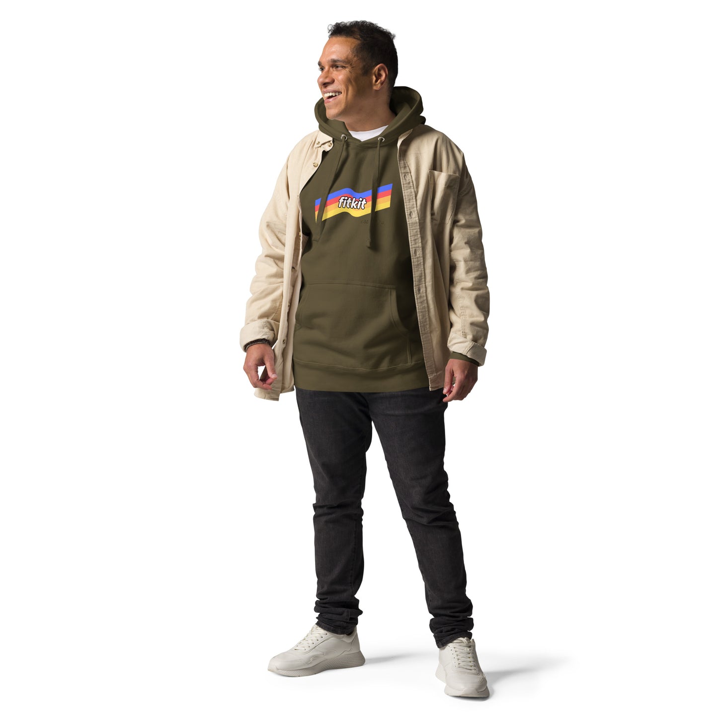 Fitkit Retro Unisex Hoodie