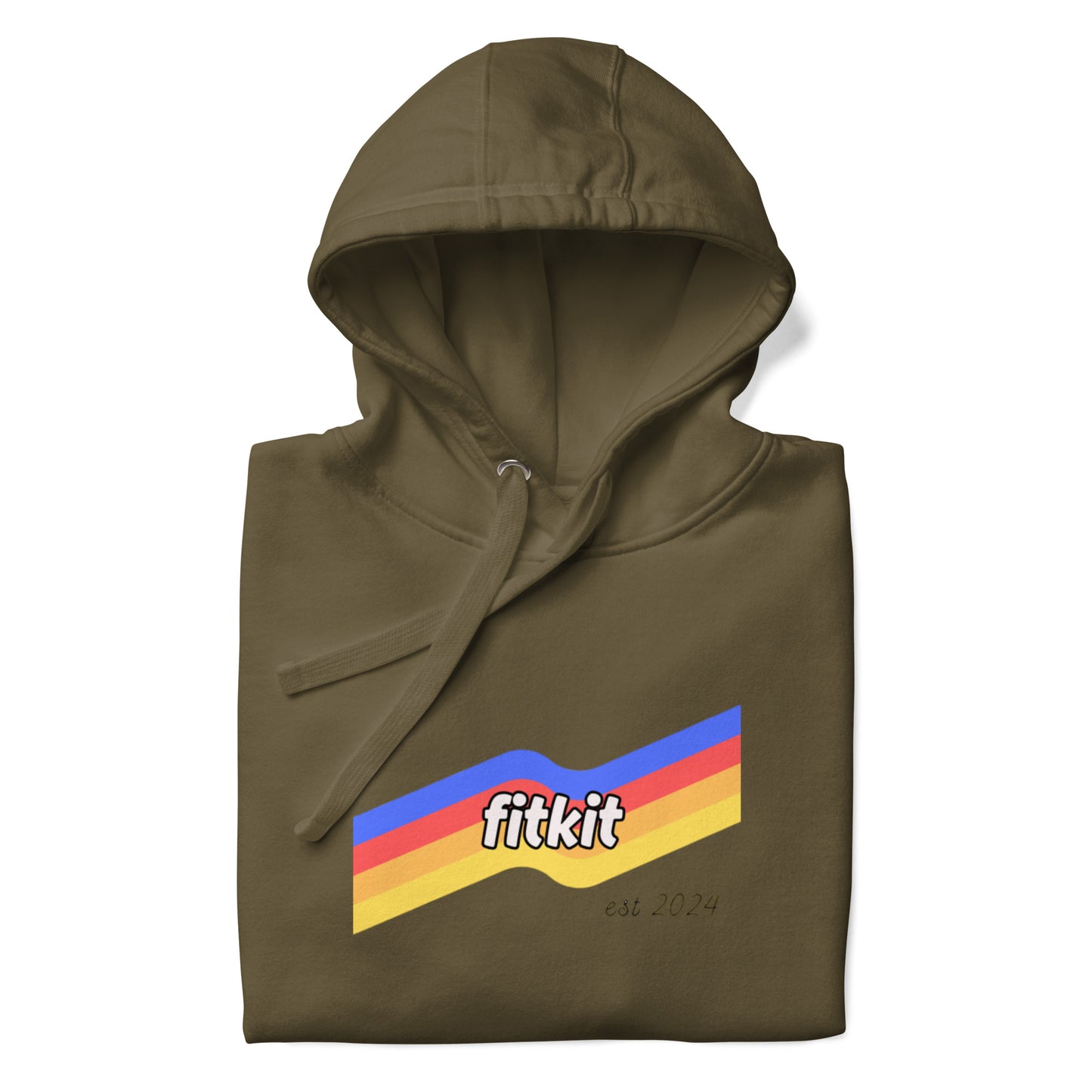 Fitkit Retro Unisex Hoodie