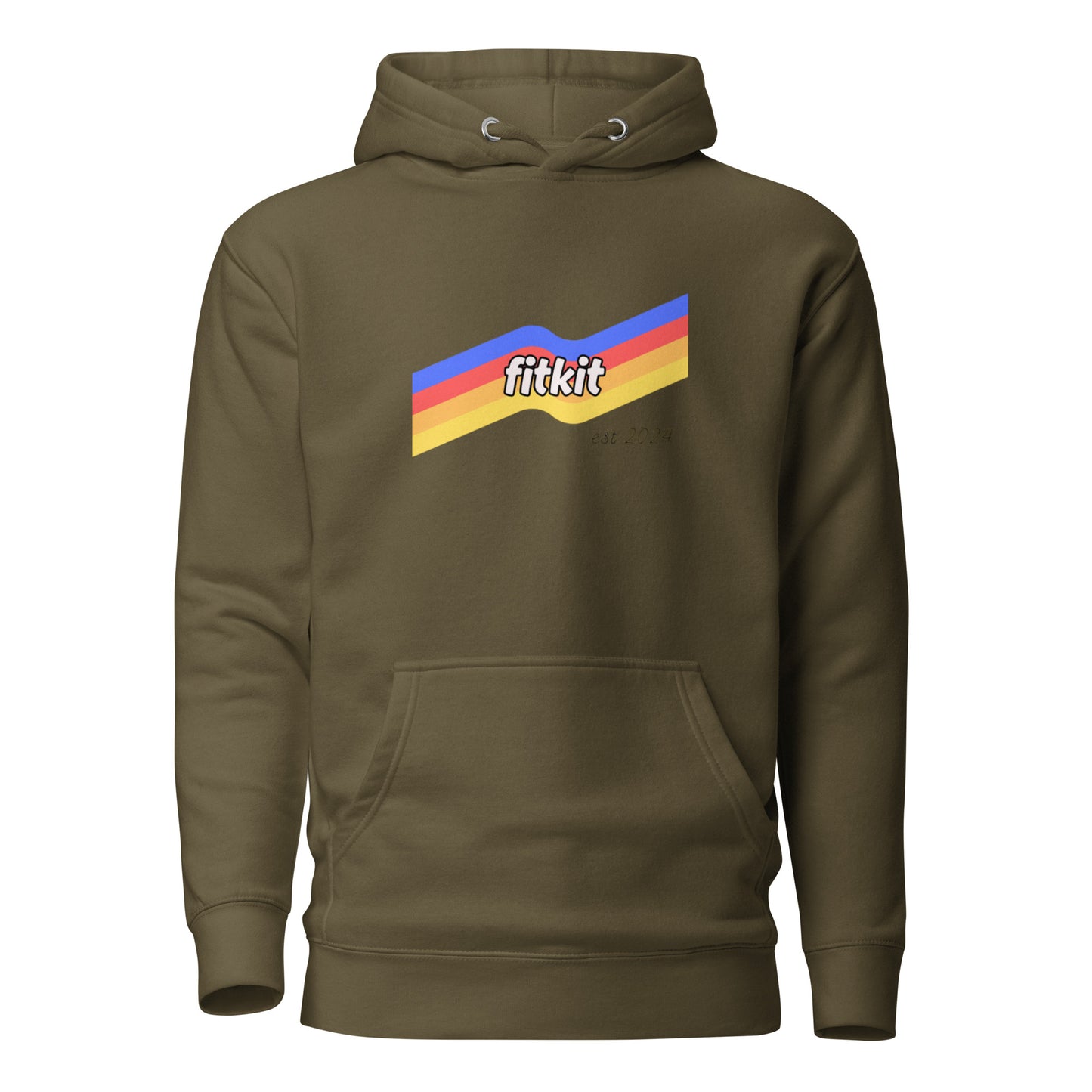 Fitkit Retro Unisex Hoodie