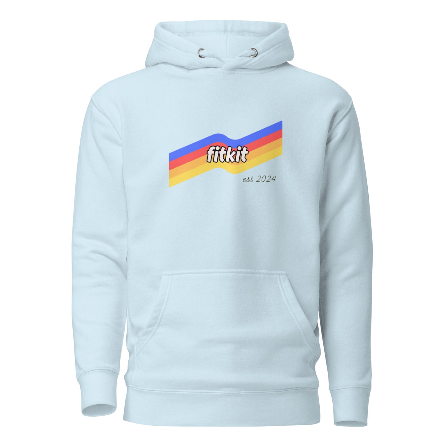 Fitkit Retro Unisex Hoodie