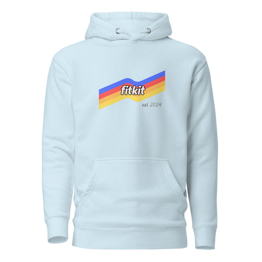 Fitkit Retro Unisex Hoodie