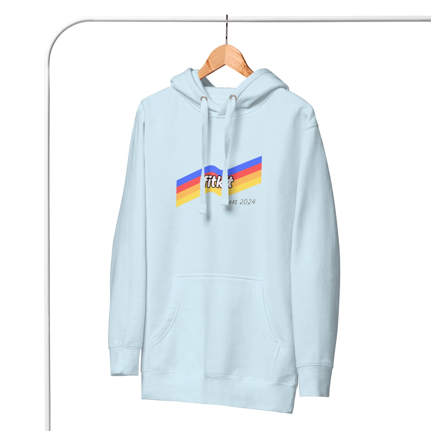 Fitkit Retro Unisex Hoodie