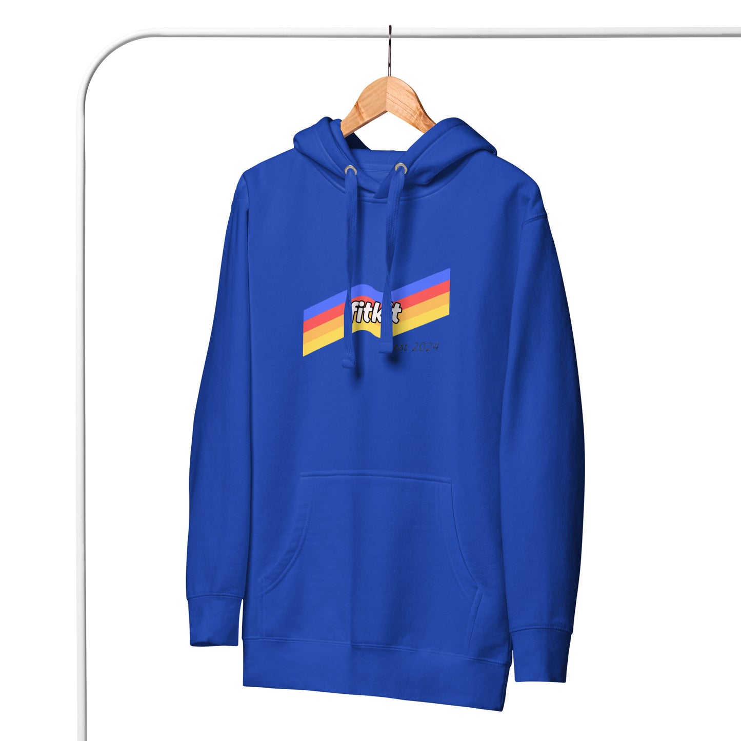 Fitkit Retro Unisex Hoodie