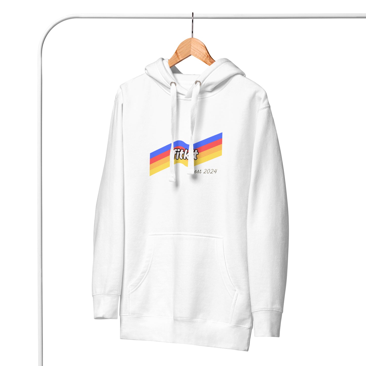 Fitkit Retro Unisex Hoodie