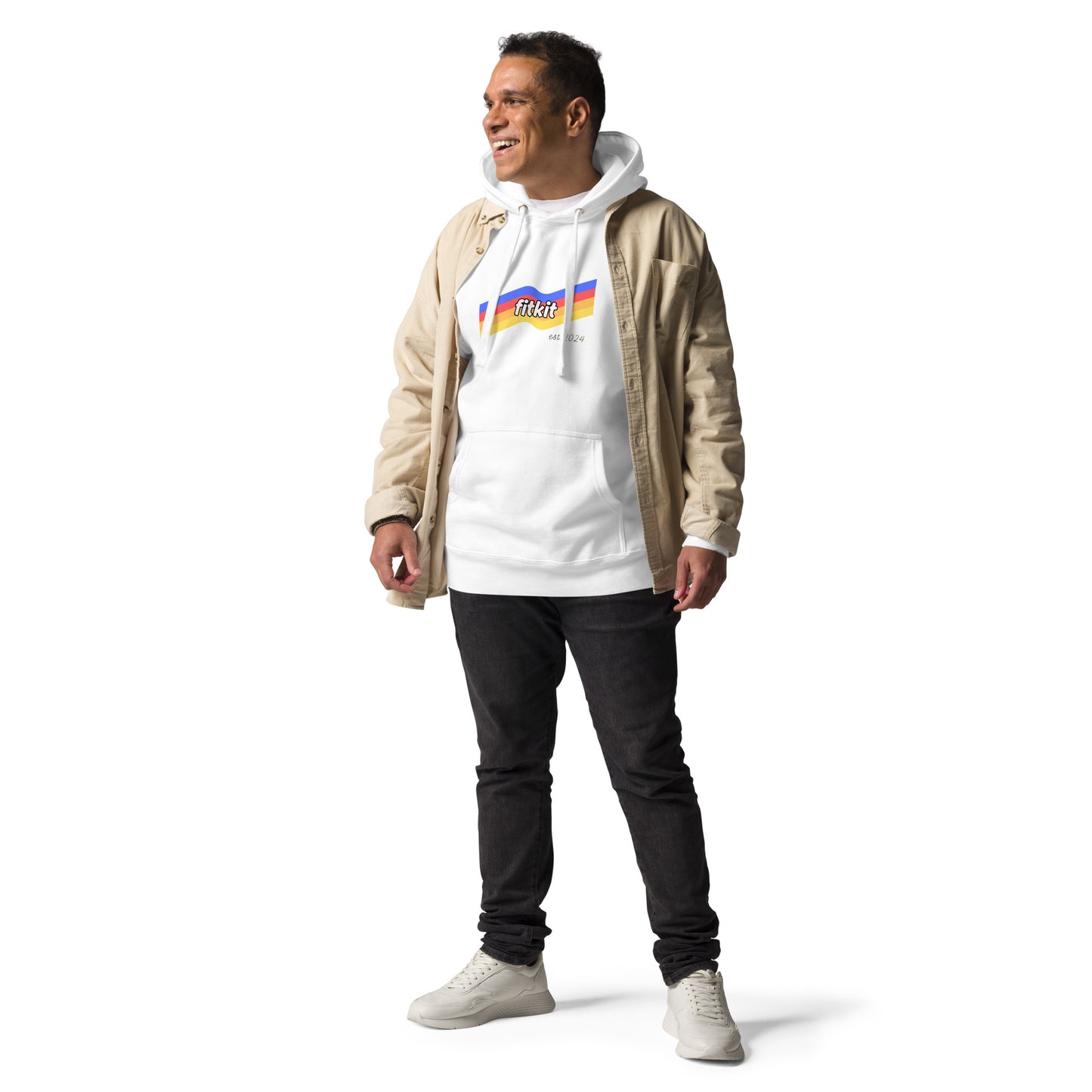 Fitkit Retro Unisex Hoodie