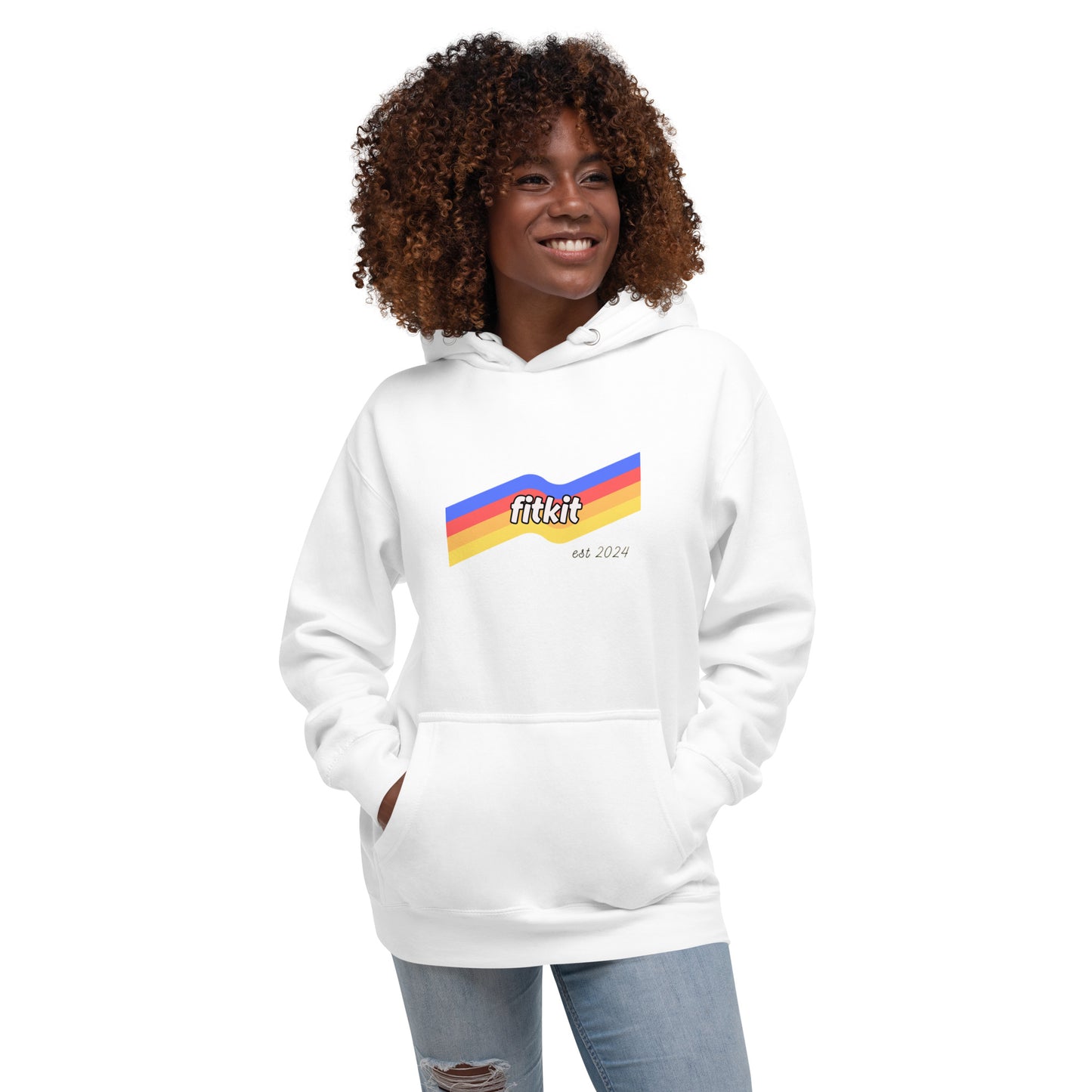 Fitkit Retro Unisex Hoodie